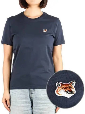 Women s Fox Head Short Sleeve T Shirt 270653 - MAISON KITSUNE - BALAAN 1