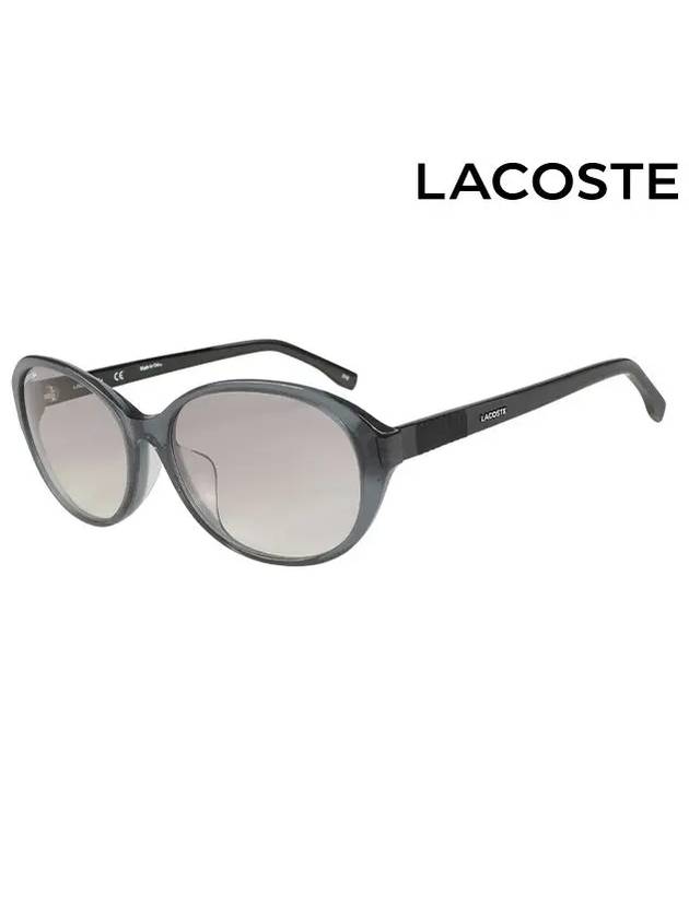 Eyewear Round Acetate Sunglasses Black - LACOSTE - BALAAN 3