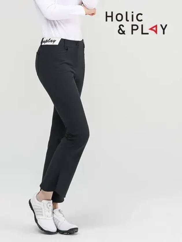 slit bootcut golf pants HB1WPT001BK - HOLIC&PLAY - BALAAN 3