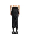 Rick Owens PORTERVILLE Viscose Skirt RP02D3334SCH 09 - RICK OWENS - BALAAN 2