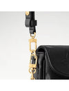 Women's Ivy Monogram Empreinte Chain Shoulder Bag Black - LOUIS VUITTON - BALAAN 6