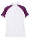 Women's Perinne Polo Short Sleeve T-Shirt White - J.LINDEBERG - BALAAN 3