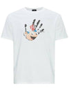 HND Print Cotton T-Shirt M2R011RMP444101 B0711004460 - PAUL SMITH - BALAAN 2