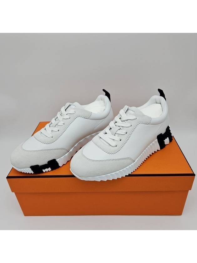 Bouncing Low Top Sneakers Blanc - HERMES - BALAAN 9