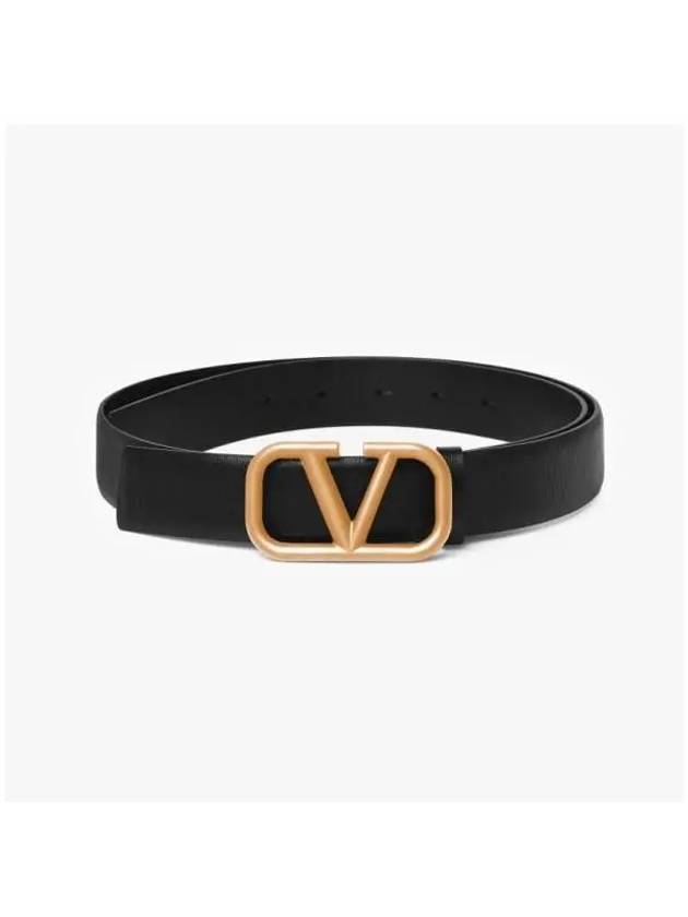 Valentino 5Y2T0Q90 ECU 0NO T0Q90 Garavani V logo gold belt - RED VALENTINO - BALAAN 3