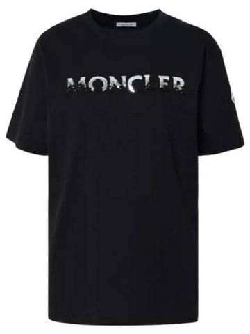 Women s short sleeve t shirt 8C00028 829HP 999 - MONCLER - BALAAN 1