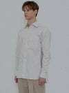 Men's Comfort Silhouette Shirt Light Gray - FILLCHIC - BALAAN 3