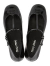 Patent Leather Ballerinas Black - MIU MIU - BALAAN 3