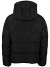 Men's Camo Logo Printing Hooded Padding Black - DSQUARED2 - BALAAN 3