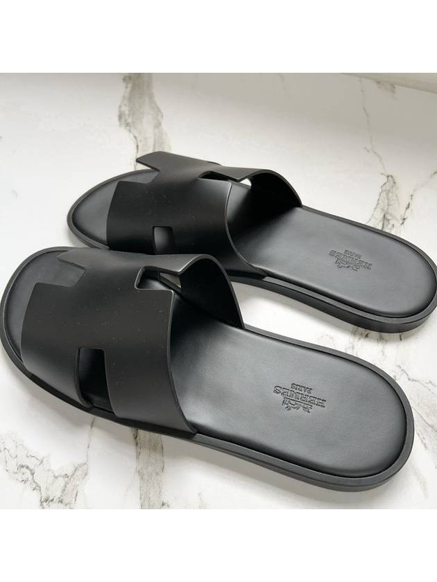 Izmir Sandals Noir - HERMES - BALAAN 7