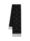 Mahina Flight Mode Scarf Black - LOUIS VUITTON - BALAAN 2