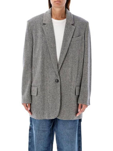 Cickaito blazer jacket gray - ISABEL MARANT ETOILE - BALAAN 1