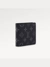 Slender Monogram Eclipse Half Wallet Black - LOUIS VUITTON - BALAAN 3