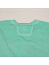 Piece Dyed Short Sleeve T-Shirt Green - CP COMPANY - BALAAN.