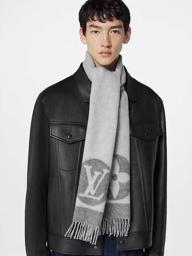 Cardiff Scarf Grey - LOUIS VUITTON - BALAAN 3