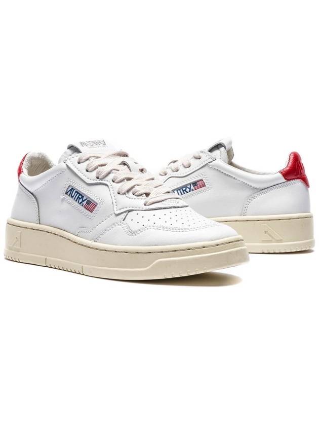 Action Red Tab Low Top Sneakers White - AUTRY - BALAAN 3