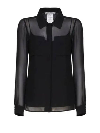 Ercole Silk Shirt Black - MAX MARA - BALAAN 2