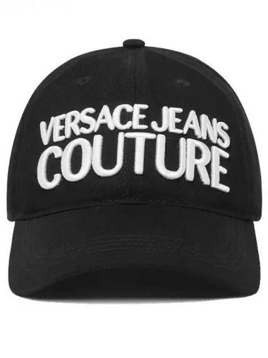 Logo Ball Cap Black - VERSACE - BALAAN 1