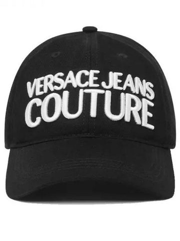 Logo Ball Cap Black - VERSACE - BALAAN 1