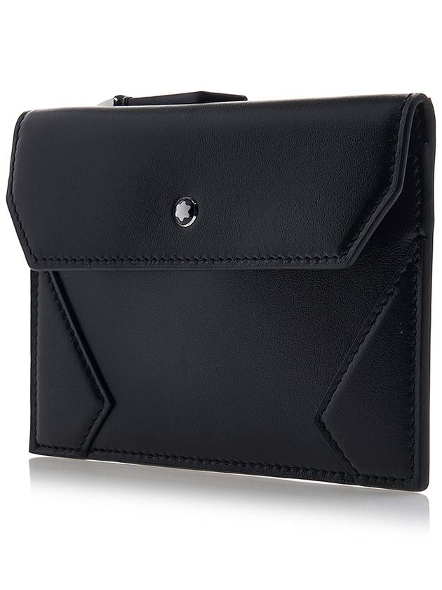 Meisterstuck Zipper Card Wallet Black - MONTBLANC - BALAAN 3