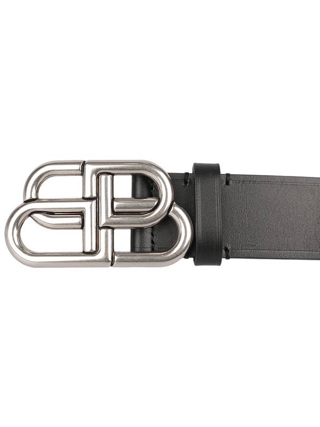 Men's BB Buckle Large Belt Black - BALENCIAGA - BALAAN 6