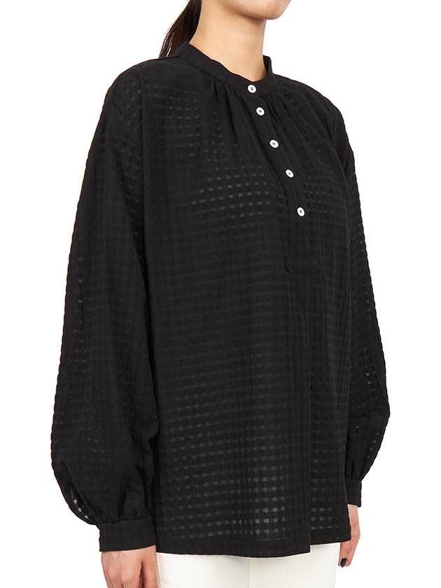 Women's Shirt COFCM F13385 LZZ NOIR - A.P.C. - BALAAN.