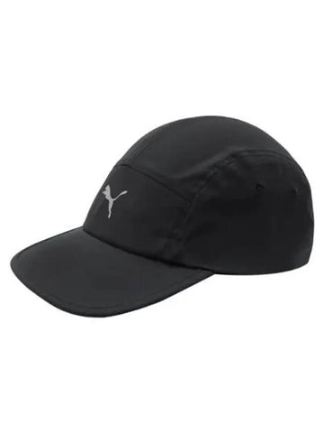 Essential Running 5 Panel Ball Cap Black - PUMA - BALAAN 1