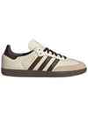 Samba OG Low Top Sneakers Cream White Dark Brown - ADIDAS - BALAAN 2