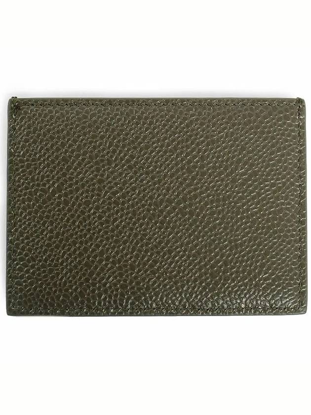 grosgrain loop leather cardholder MAW020L00198 - THOM BROWNE - BALAAN 4