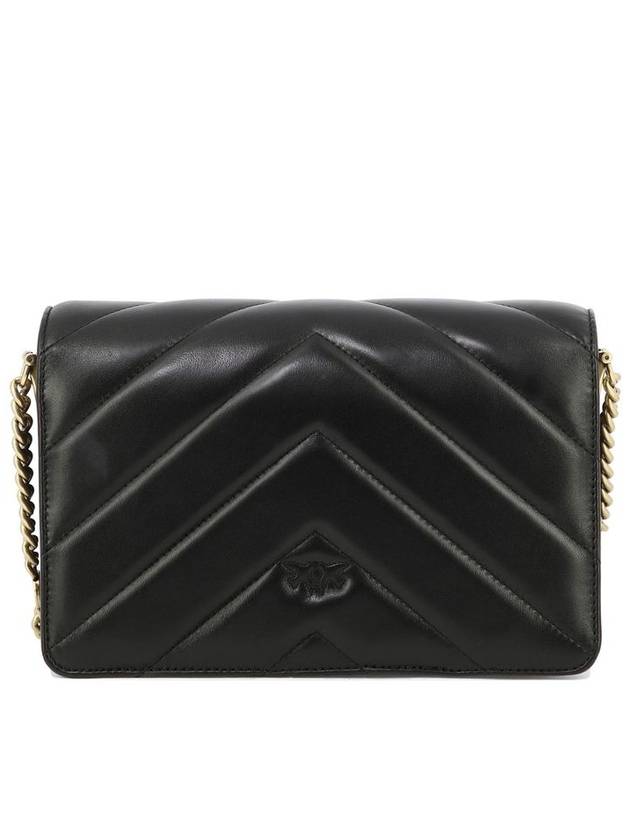 Pinko Leather Classic Love Click Shoulder Bag - PINKO - BALAAN 2