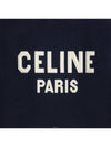 Navy Wool Triomphe Patch Teddy Varsity Jacket 2V29V896C 07MR - CELINE - BALAAN 5