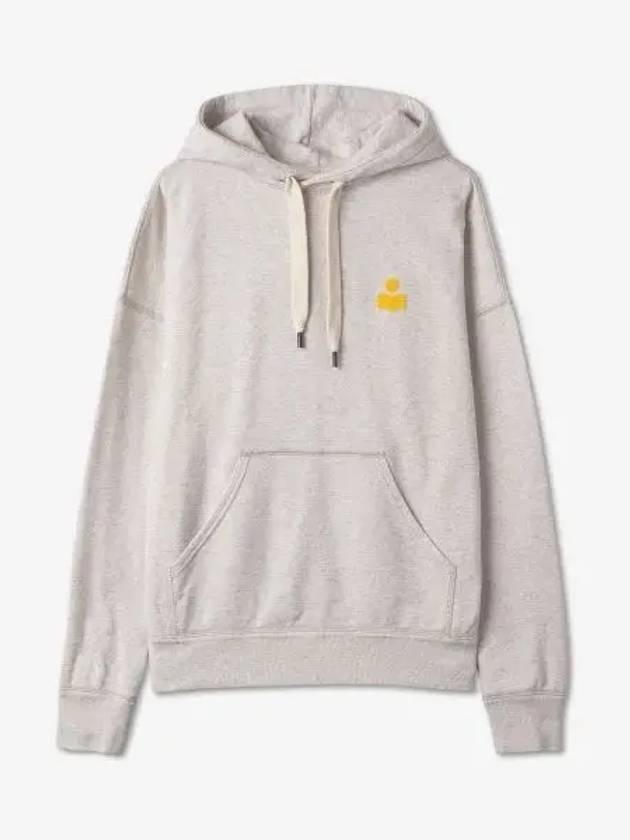 Malek Logo Hoodie Ecru - ISABEL MARANT - BALAAN 1