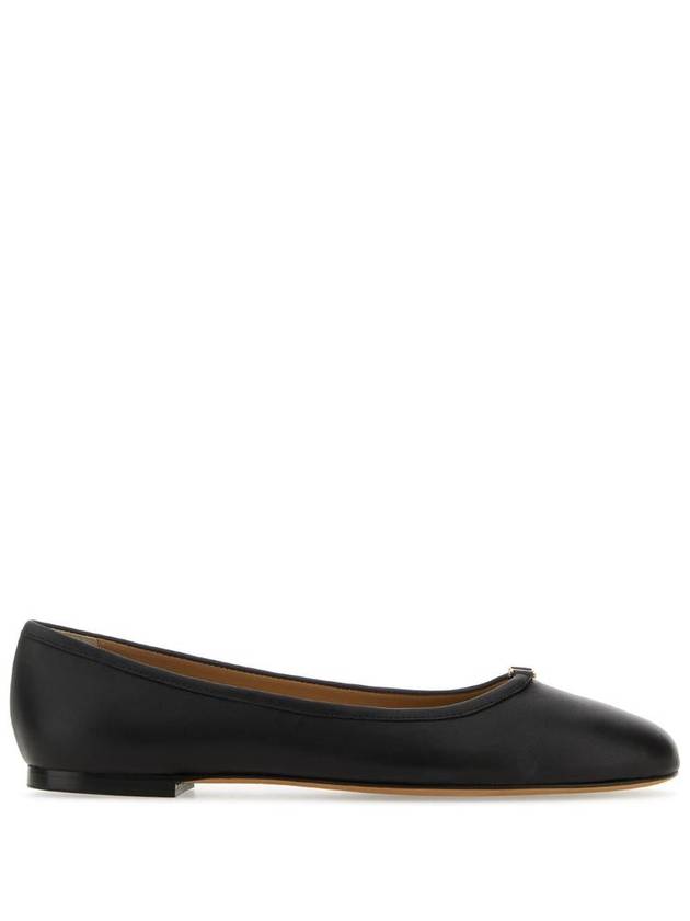 Marcie Leather Ballerina Flats Black - CHLOE - BALAAN 2