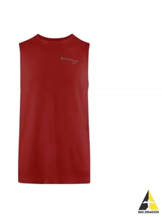 Geroa Tank Top Man Ruby Red 10223 244 - KLATTERMUSEN - BALAAN 1