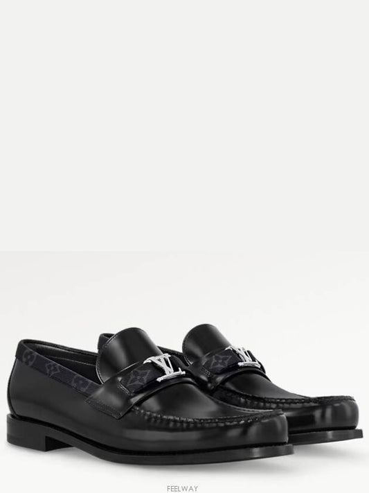 Major Leather Loafer Black - LOUIS VUITTON - BALAAN 2