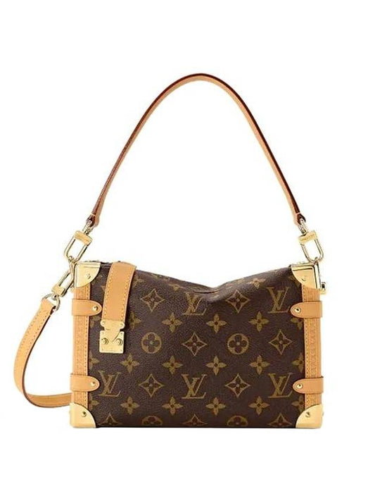 Side Trunk Monogram Shoulder Bag Brown - LOUIS VUITTON - BALAAN 1