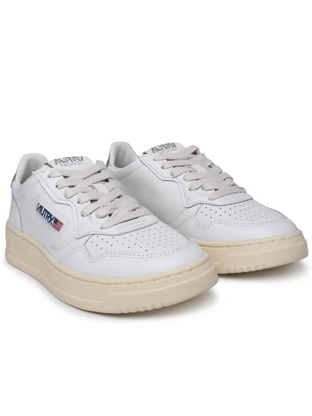 Medalist Silver Tab Low Top Sneakers White - AUTRY - BALAAN 3