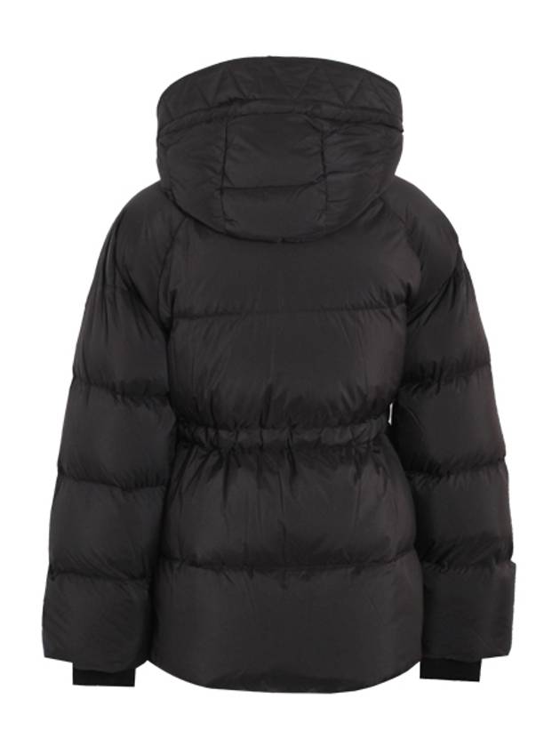 Detachable Hood Nylon Puffer Padding Black - BURBERRY - BALAAN.