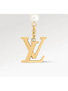 Louisa Bag Charm Key Holder Gold - LOUIS VUITTON - BALAAN 3