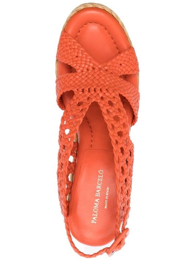 Paloma Barcelò Sandals Orange - PALOMA BARCELO - BALAAN 4