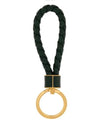 Intrecciato Lambskin Key Holder Green - BOTTEGA VENETA - BALAAN 4