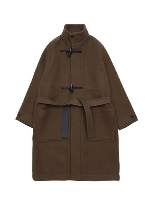 Bathrobe Duffel Coat Olive Brown - LEMAIRE - BALAAN 2