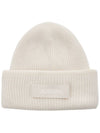 The Gros Grain Beanie Off White - JACQUEMUS - BALAAN 11