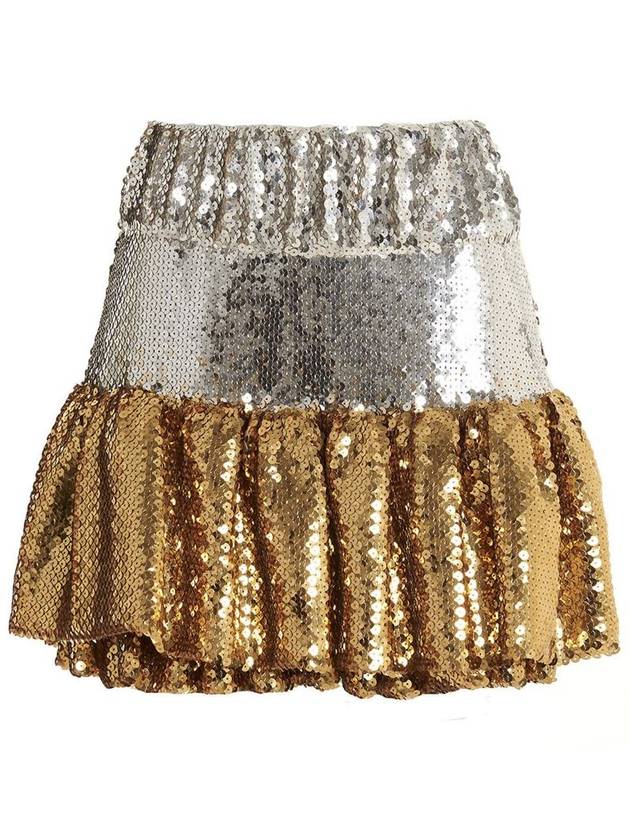 Paco Rabanne Sequin Skirt - PACO RABANNE - BALAAN 1