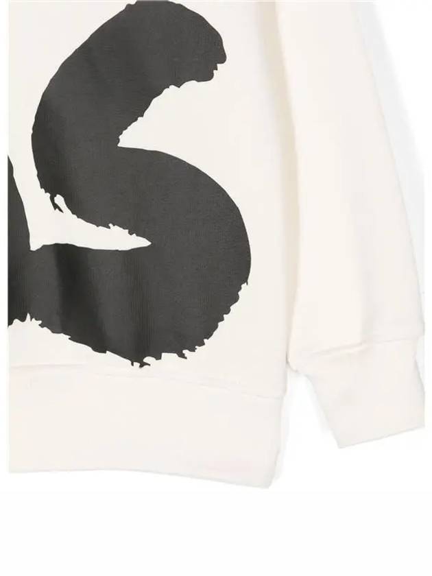 Kids Big Logo Sweatshirt Ivory - MSGM - BALAAN 2