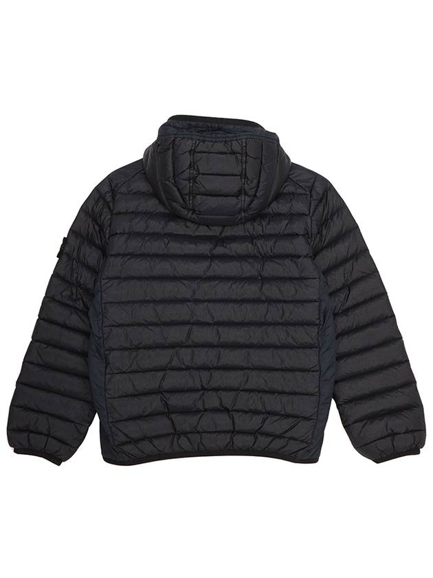 Kids Loom Woven Chambers R-Nylon Down Padding Navy - STONE ISLAND - BALAAN 4