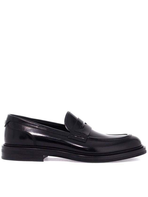 brushed leather loafers - DOLCE&GABBANA - BALAAN 1