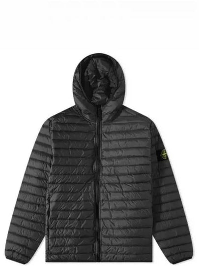 Loom Woven Chambers R-Nylon Down-TC Packable Jacket Charcoal Grey - STONE ISLAND - BALAAN 2