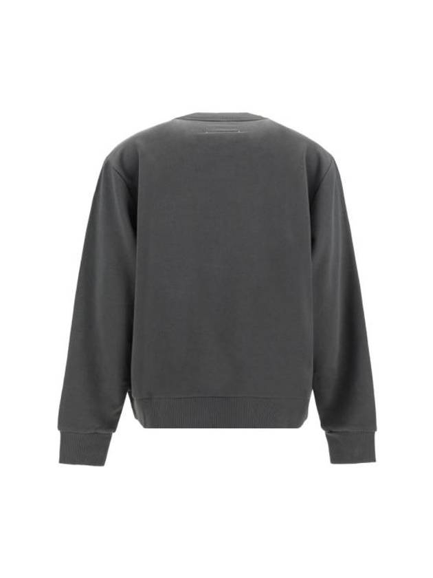 Numbering Logo Sweatshirt Washing Grey - MAISON MARGIELA - BALAAN 3