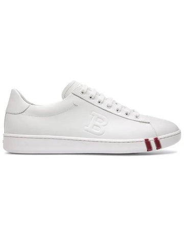 ASHER 607 white lowtop sneakers - BALLY - BALAAN 1